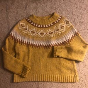 NWOT American Eagle Fair isle Sweater. M